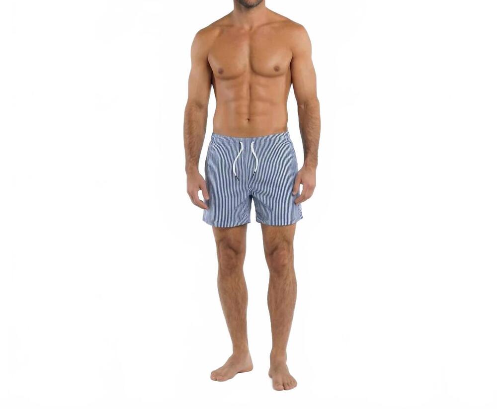 NEW BERMIES men's swim trunks in navy